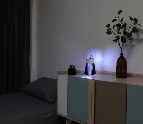 Lampe Anti-Moustiques UV Silencieuse et Écologique