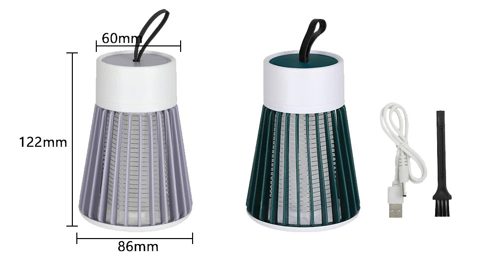 Lampe Anti-Moustiques UV Silencieuse et Écologique