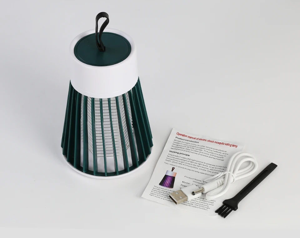 Lampe Anti-Moustiques UV Silencieuse et Écologique